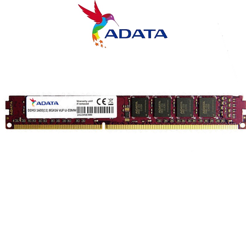 Adata DDR3 RAM DDR3L 2GB 4GB 8GB 1333 / 1600MHz DIMM Desktop Memory PC3 12800