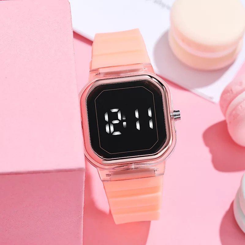 LDS J027 Jam Tangan Rubber Digital LED Pria &amp; Wanita Fashion Murah