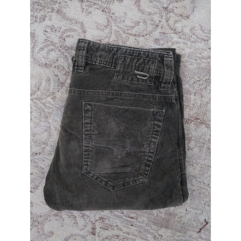 diesel industry corduroy regular fit jeans second original
