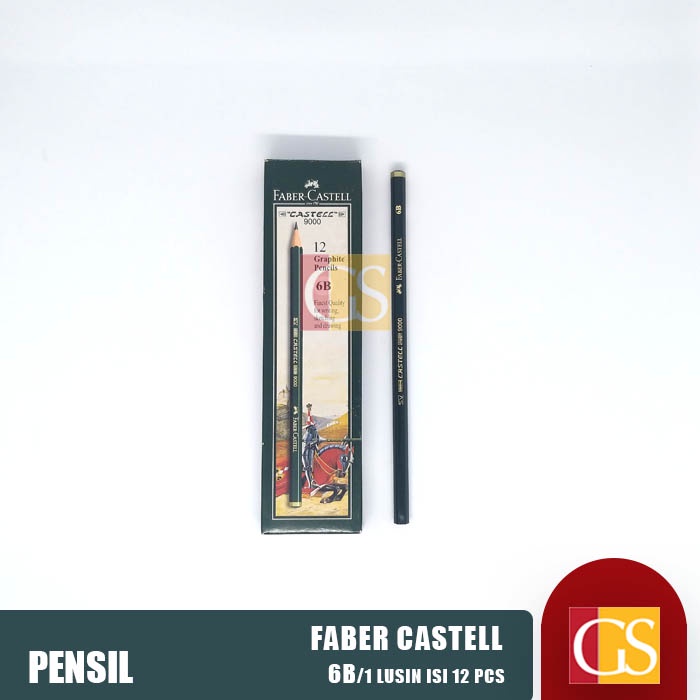 

PENSIL 6B FABER CASTELL ASLI (1pcs)