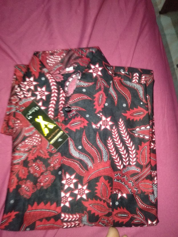 Baju Batik Pria Lengan Pendek Super Jumbo Big Size Besar Modern Murah Terlaris Terbaru