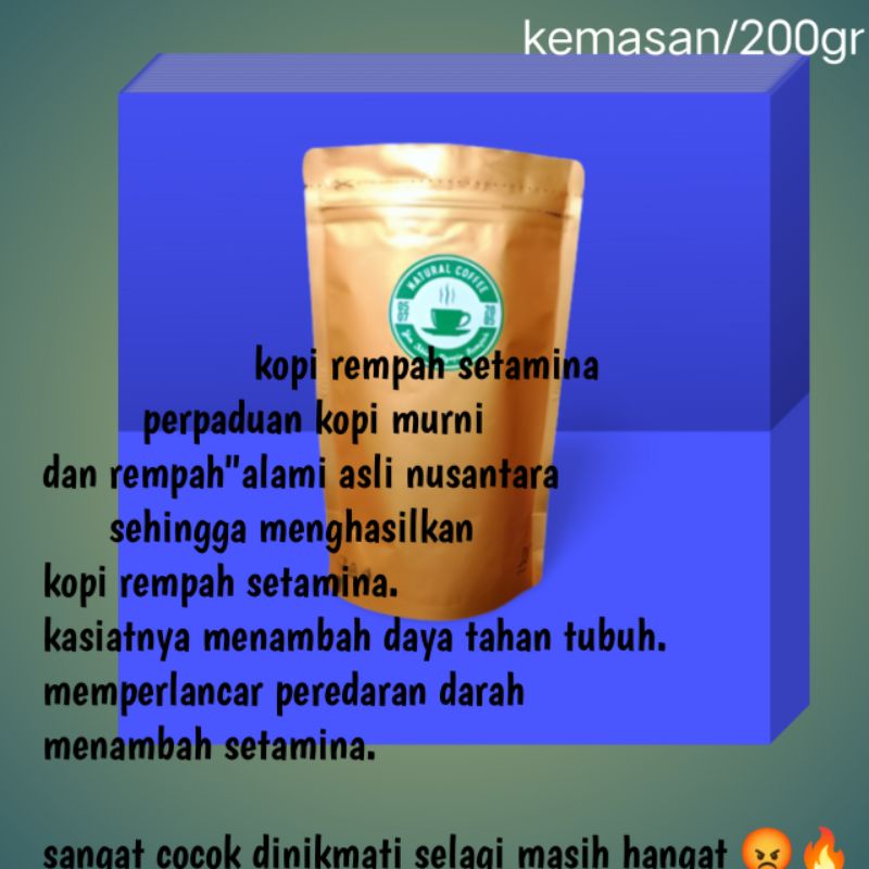 

kopi robusta argoputo roasting/kopi robusta jember/kopi robusta dampit/200gr