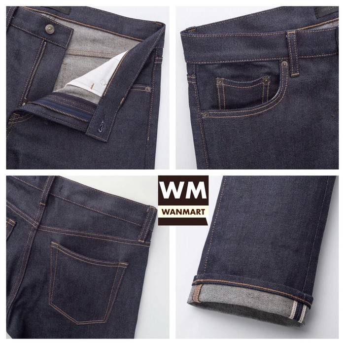 harga celana selvedge uniqlo