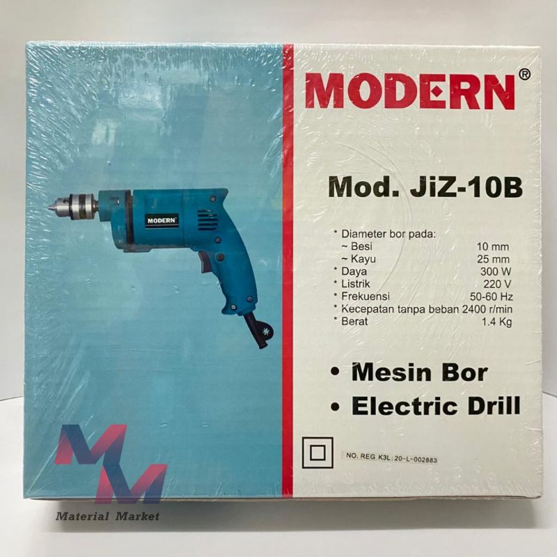 Modern Mesin Bor 10mm JIZ-10B