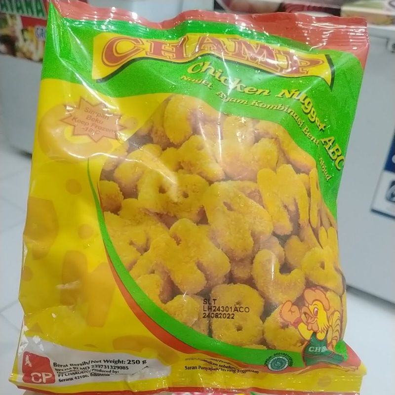 

CHAMP CHICKEN NUGGET ABC 250 GR