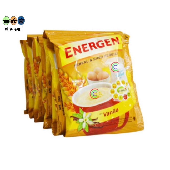 

ENERGEN VANILLA ISI 10 SACHET **