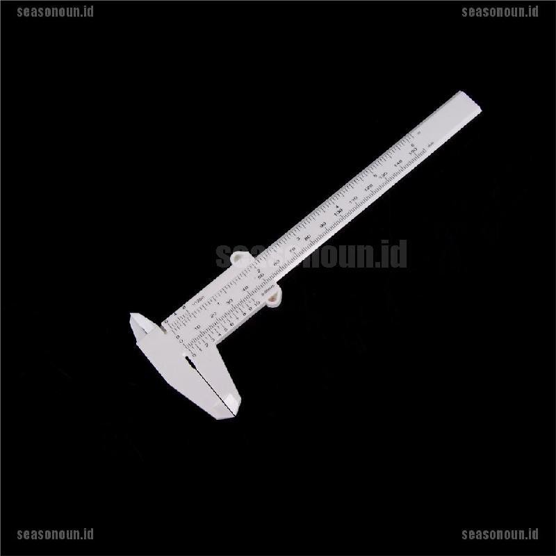 【sea】6 Inch 150mm Plastic Ruler Sliding Gauge Vernier Caliper Jewelry Measuring tool