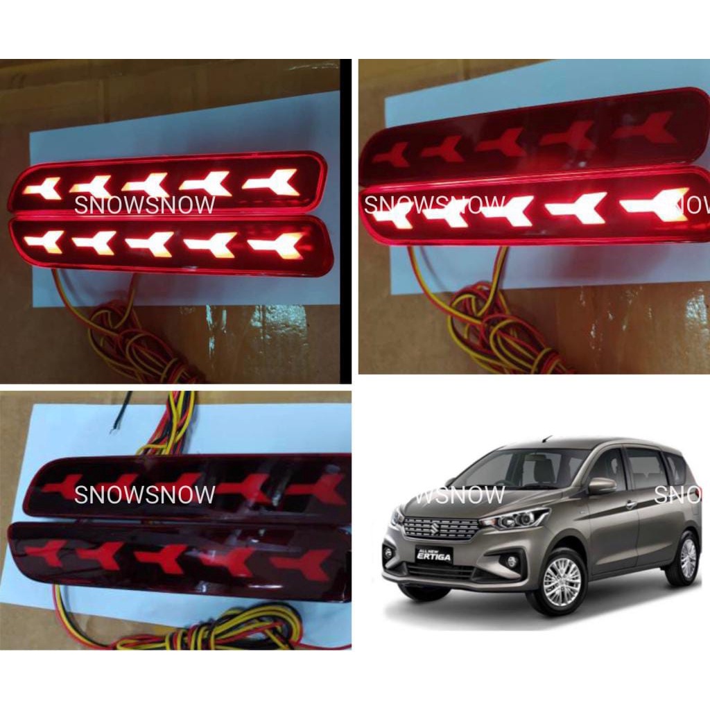 Lampu Reflektor All New Ertiga 2018 2020 2022 UP LED BAR