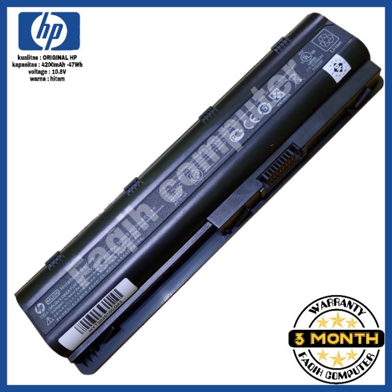 PROMO!!! Baterai Batre Battery Laptop HP CQ42 CQ43 430 431 CQ56 CQ32 G42 DM4 G32 G72 HP 1000 (MU06)