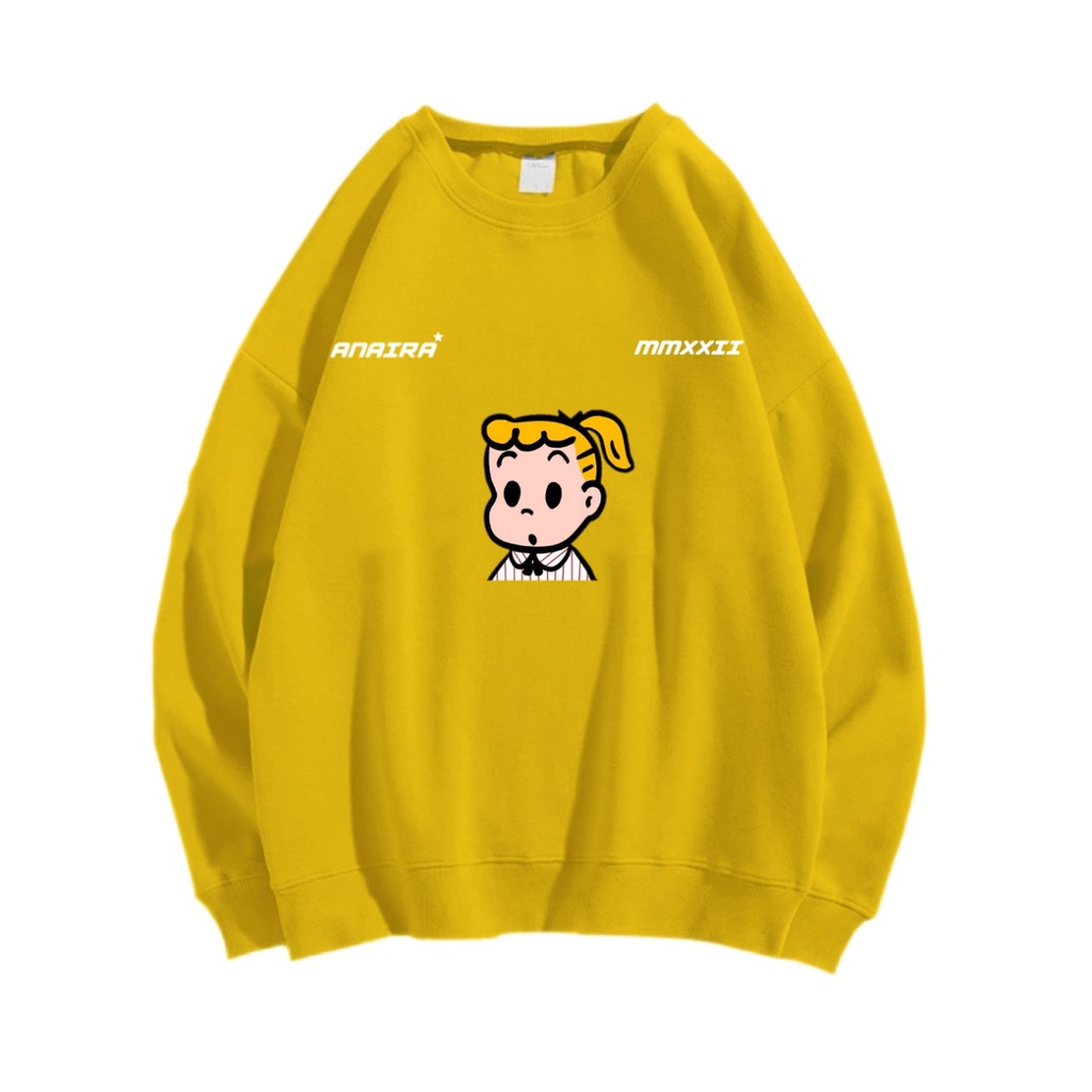 OSAMU GOODS SWEATER CREWNECK PRIA WANITA Size M-XXL ANAIRA