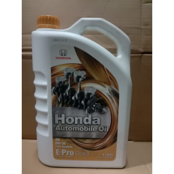 OIL HONDA E PRO GOLD 0W-20