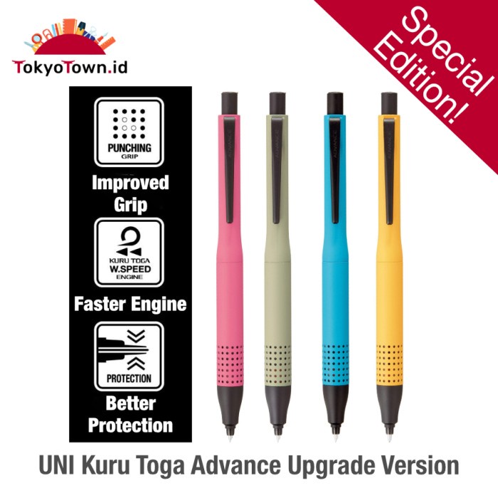 

Cuci Gudang Uni Kuru Toga Advance Upgrade Model Special Edition Mechanical Pencil Hot Sale