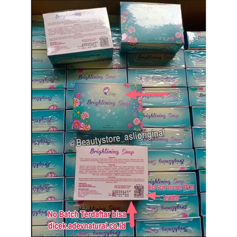 SABUN KEDAS BEAUTY BRIGHTENING SOAP ORIGINAL 100%-2