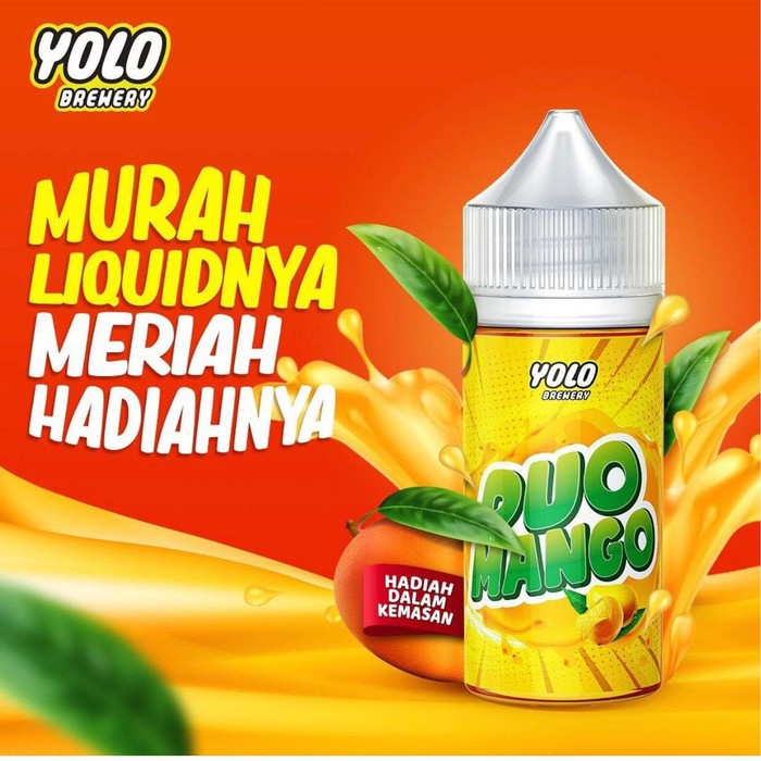 liquid YOLO SERIES 4 rasa 100ml 3mg by yolo brewery berpita cukai