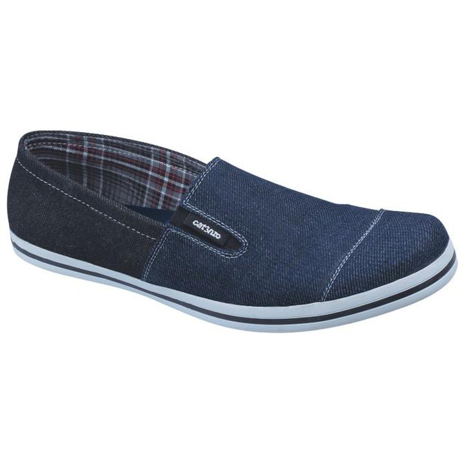 Diskon Murah Sepatu Pria - Ctnz, Sepatu Casual Denim & Slip On Pria Ns 067 - 3Cc5Dc
