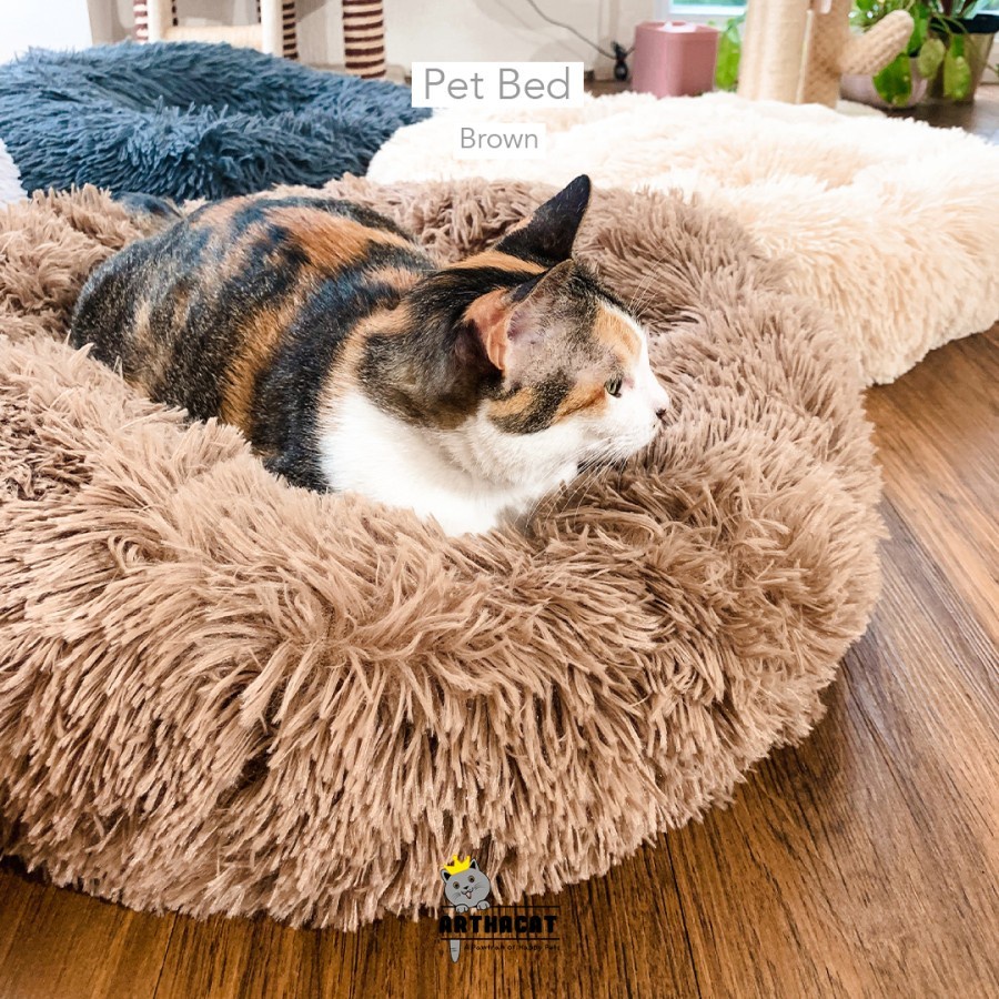 Pet Bed - Kasur Anjing dan Kucing Lembut Arthacat - Pink