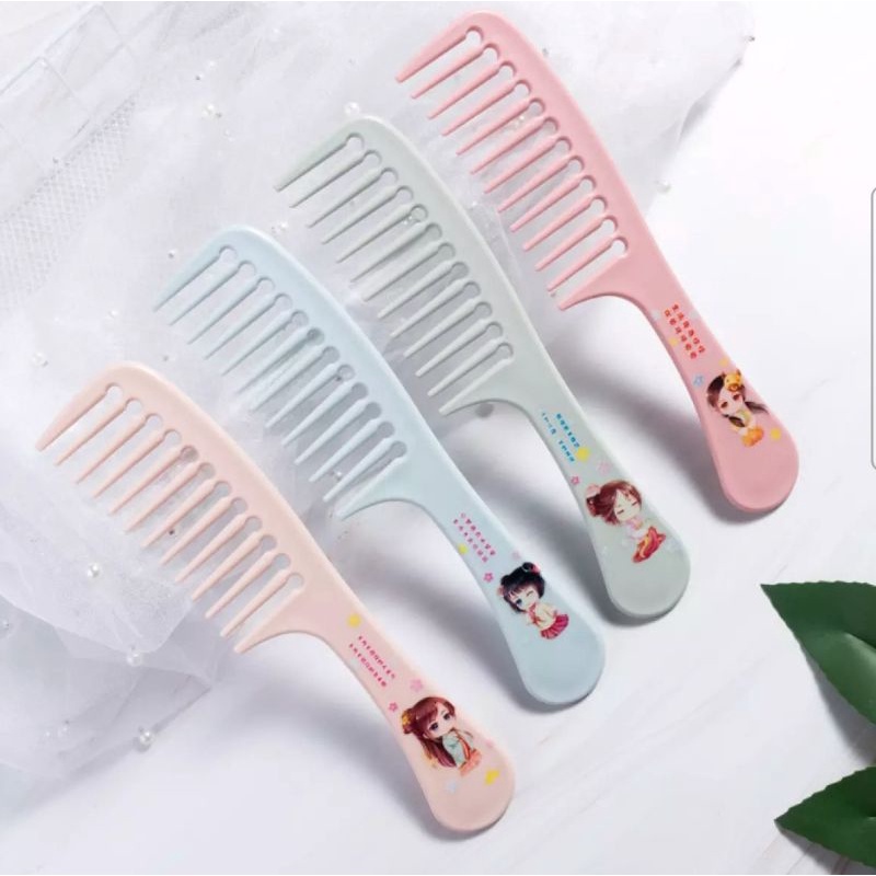 SISIR RAMBUT RENGGANG KOREA SISIR LUCU KARAKTER