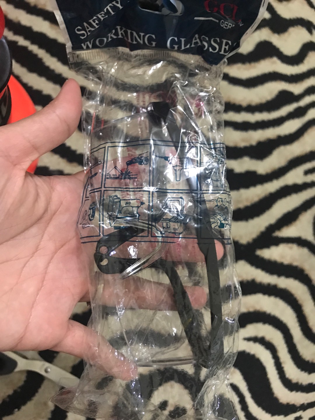 Safety Glasses/ Kacamata Safety Clear Bening