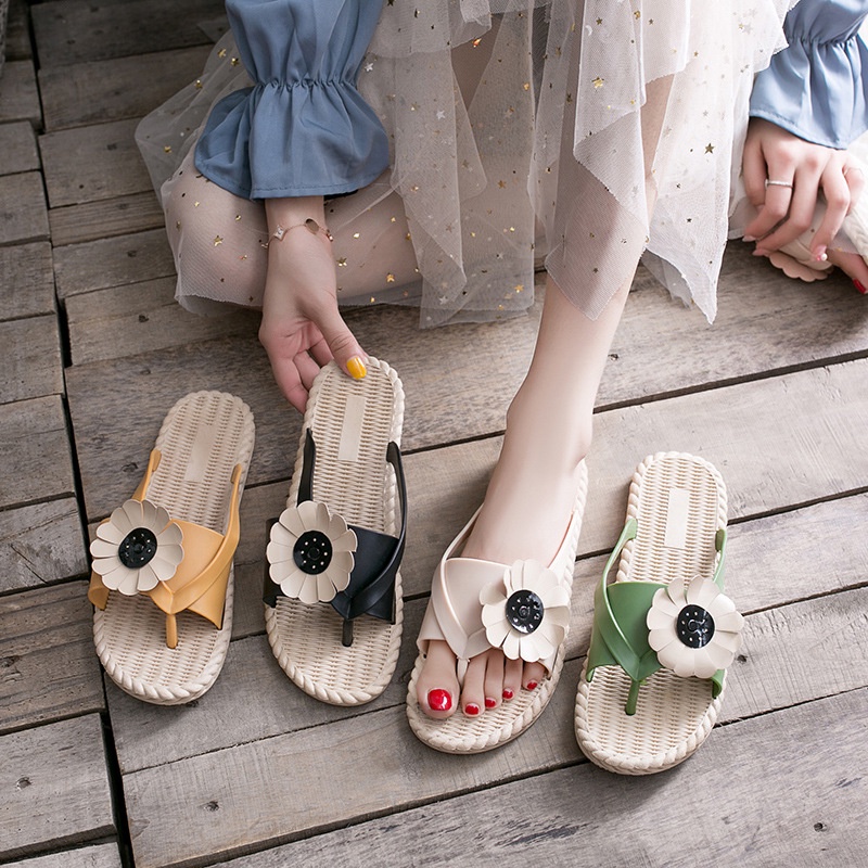 [MONA] Sandal Jepit Wanita Import Premium Duo Casual - 264