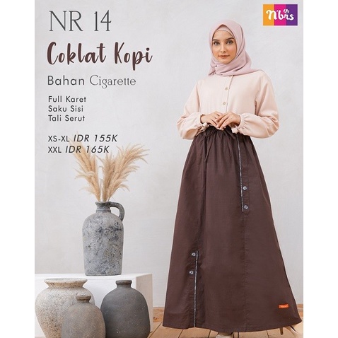 [NEW] ROK NIBRAS NR 014 TERBARU 2022 BAWAHAN WANITA/BAWAHAN MUSLIM/BAWAHAN NIBRAS