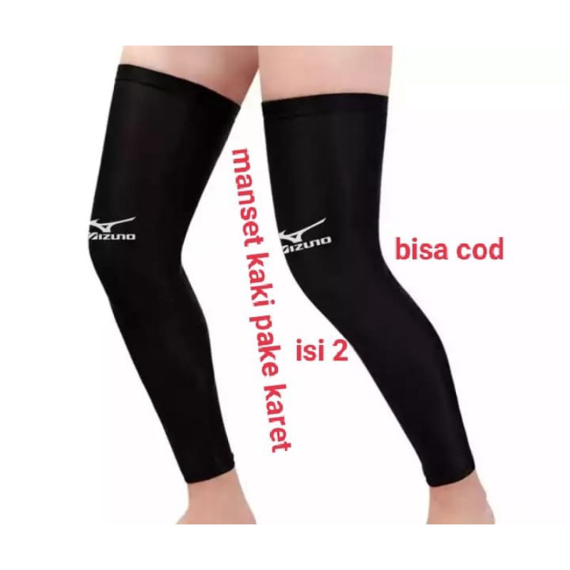 manset kaki olahraga pake karet