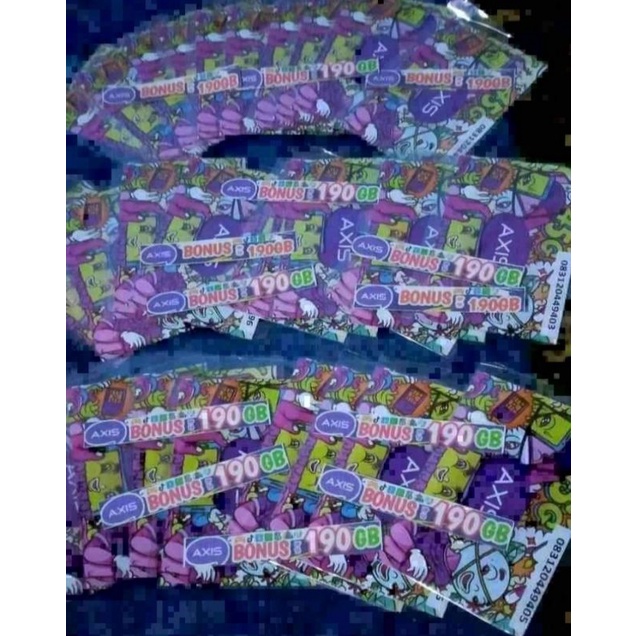 KARTU KUOTA AXIS 191GB