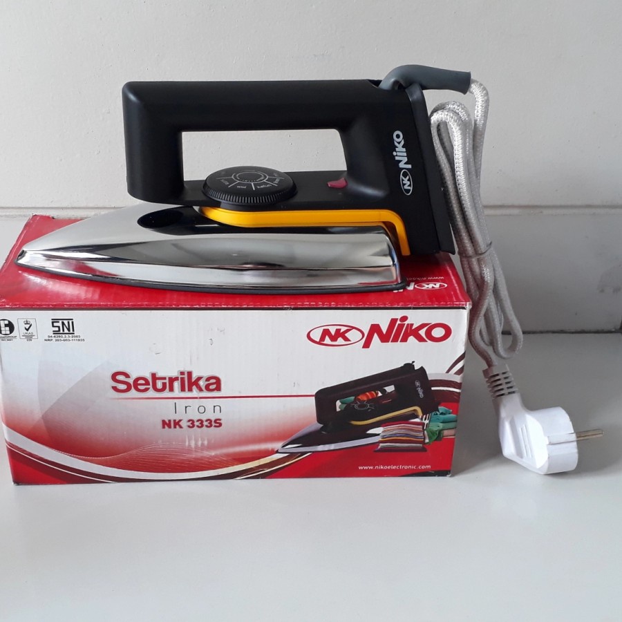 NIKO Setrika Stainless NK 333 S - Setrika Murah