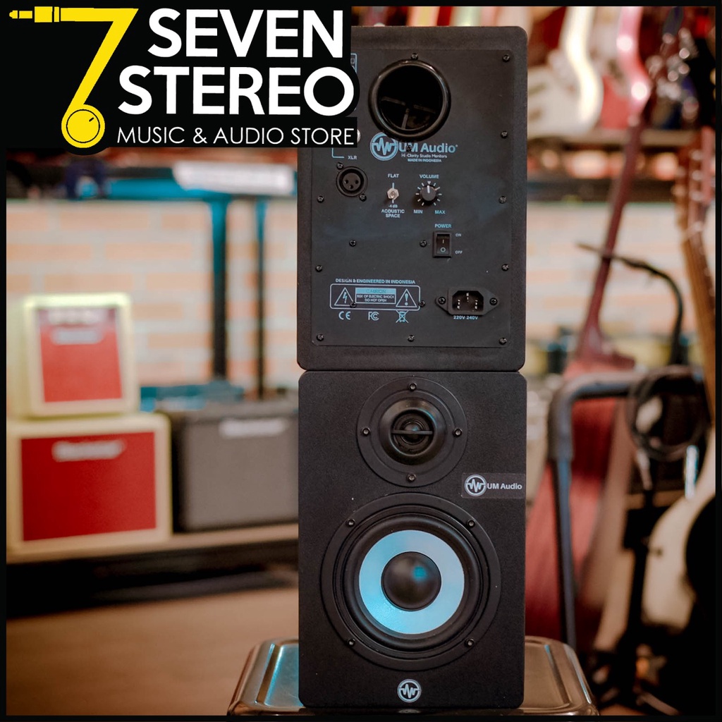 UM Audio UM5 Gen3 Dual Active Monitoring Studio Speaker