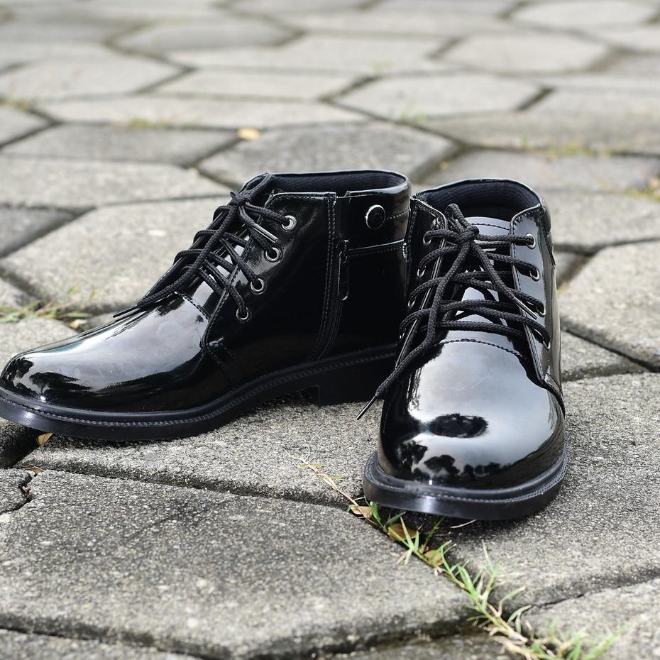 Recomended SEPATU PDH PDL POLRI POLISI TNI SATPAM SECURITY P21 SATPOL PP FORMAL KERJA DINAS OXFORD P