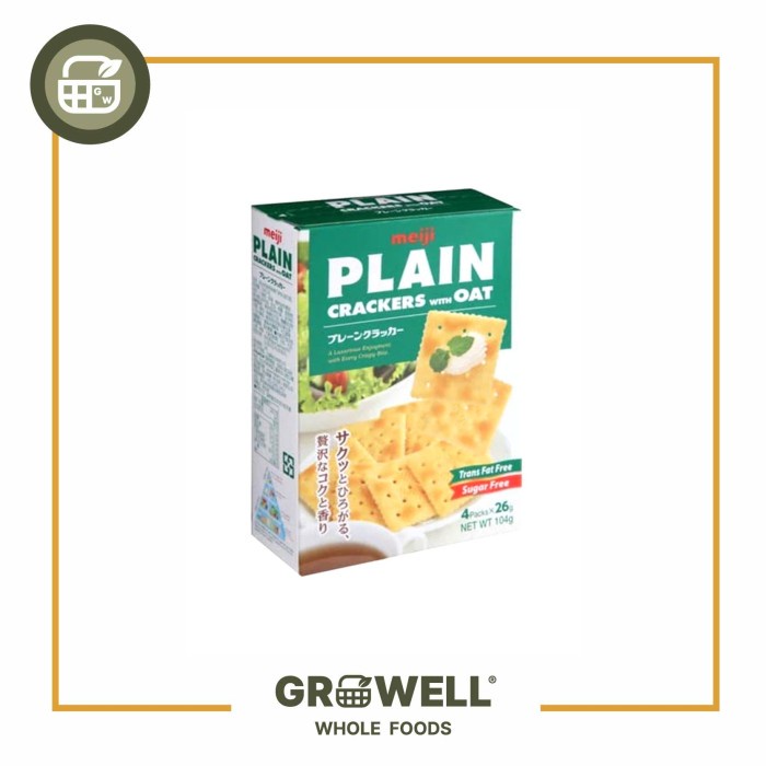 

Meiji Oat Crackers 104Gr