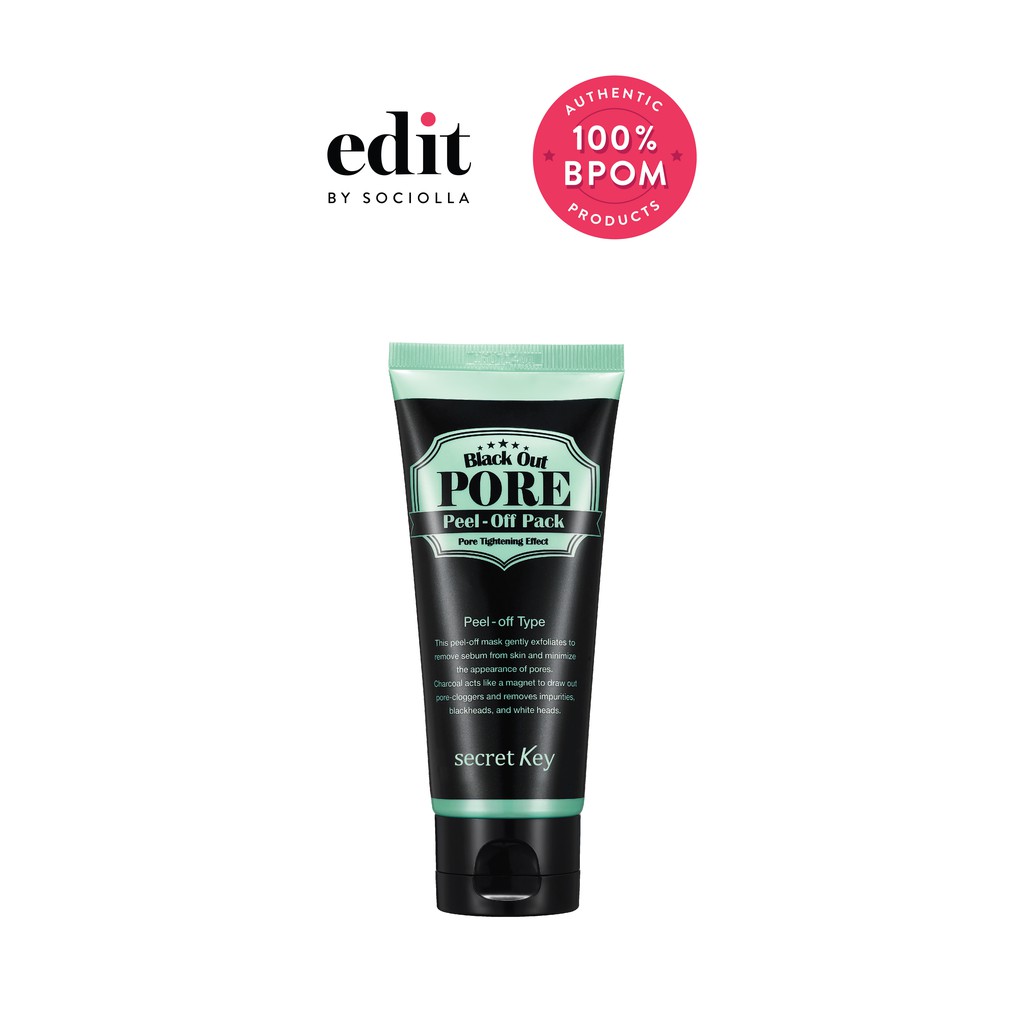 

Secret Key Black Out Pore Peel-Off Pack Edit by Sociolla