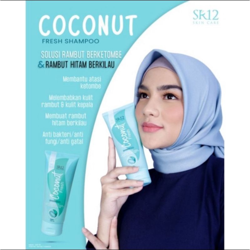 COCONUT FRESH SHAMPOO SR12 / SHAMPOO KELAPA ANTI DUNDRAF