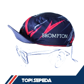  Topi  Sepeda  Lipat  Brompton Fox Shimano LK Gowes Pria 