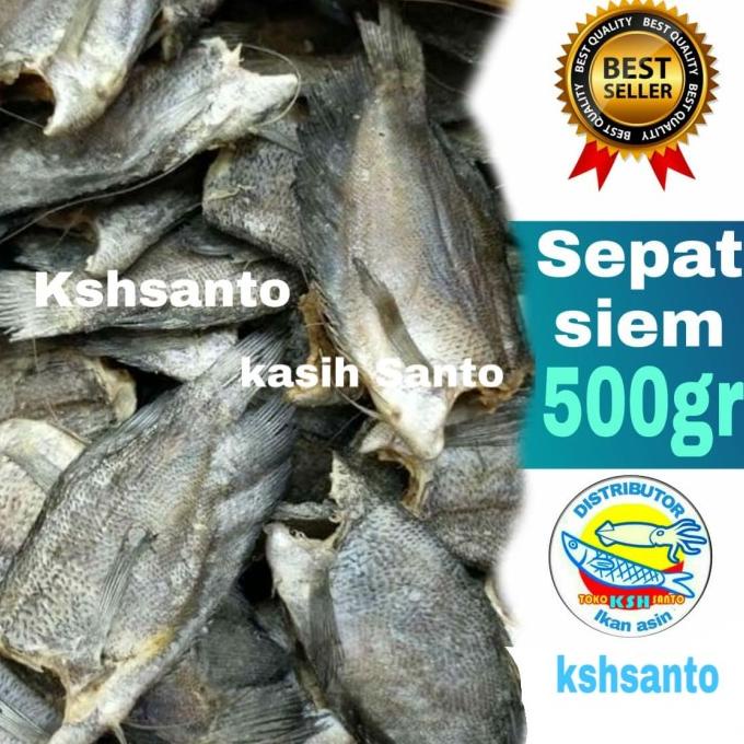 

[COD] ikan asin sepat siem super-500gram [COD]