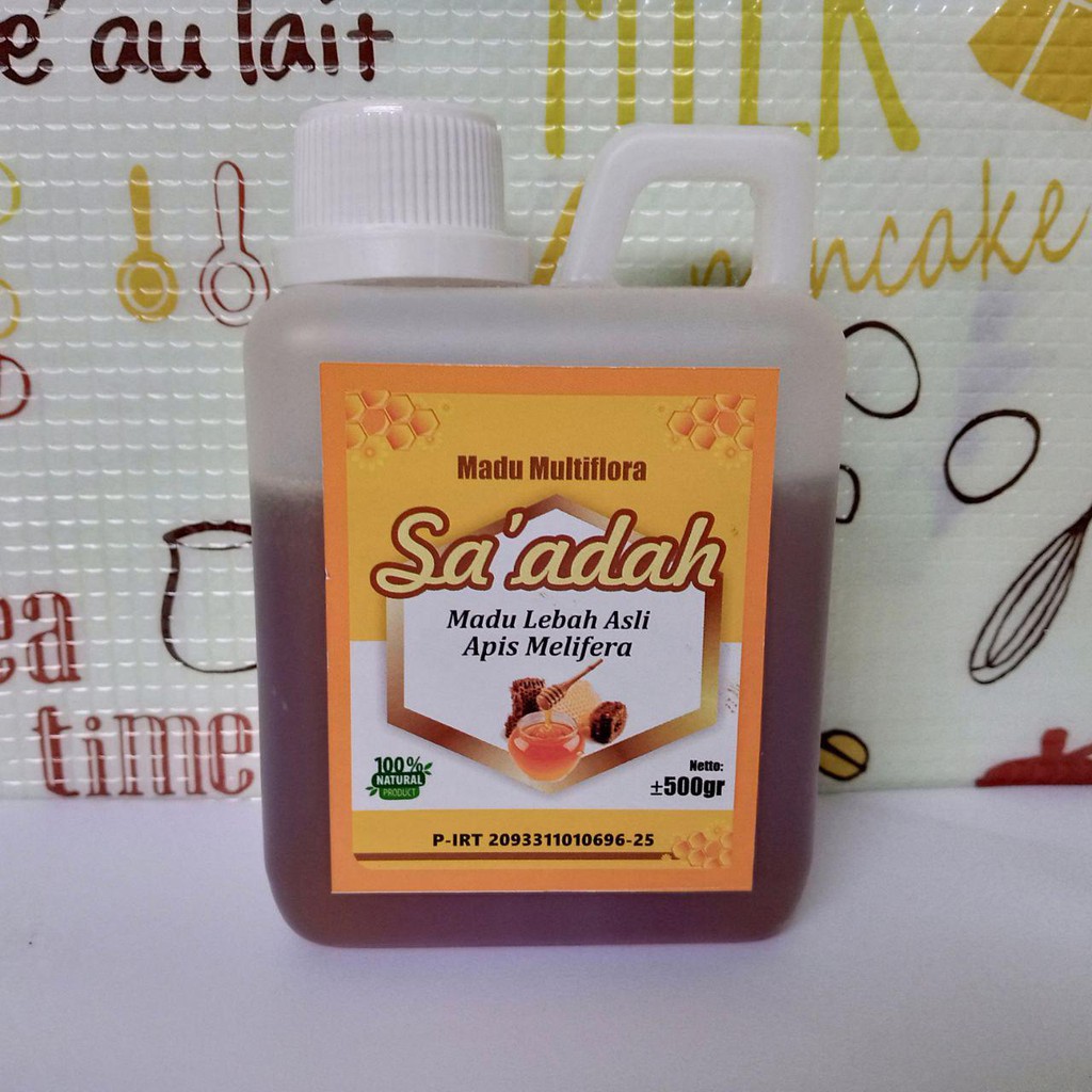 

Madu Asli 500gr Multiflora - Sa'adah