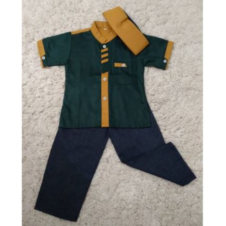 Koko Anak Toyobo Hijau Kuning