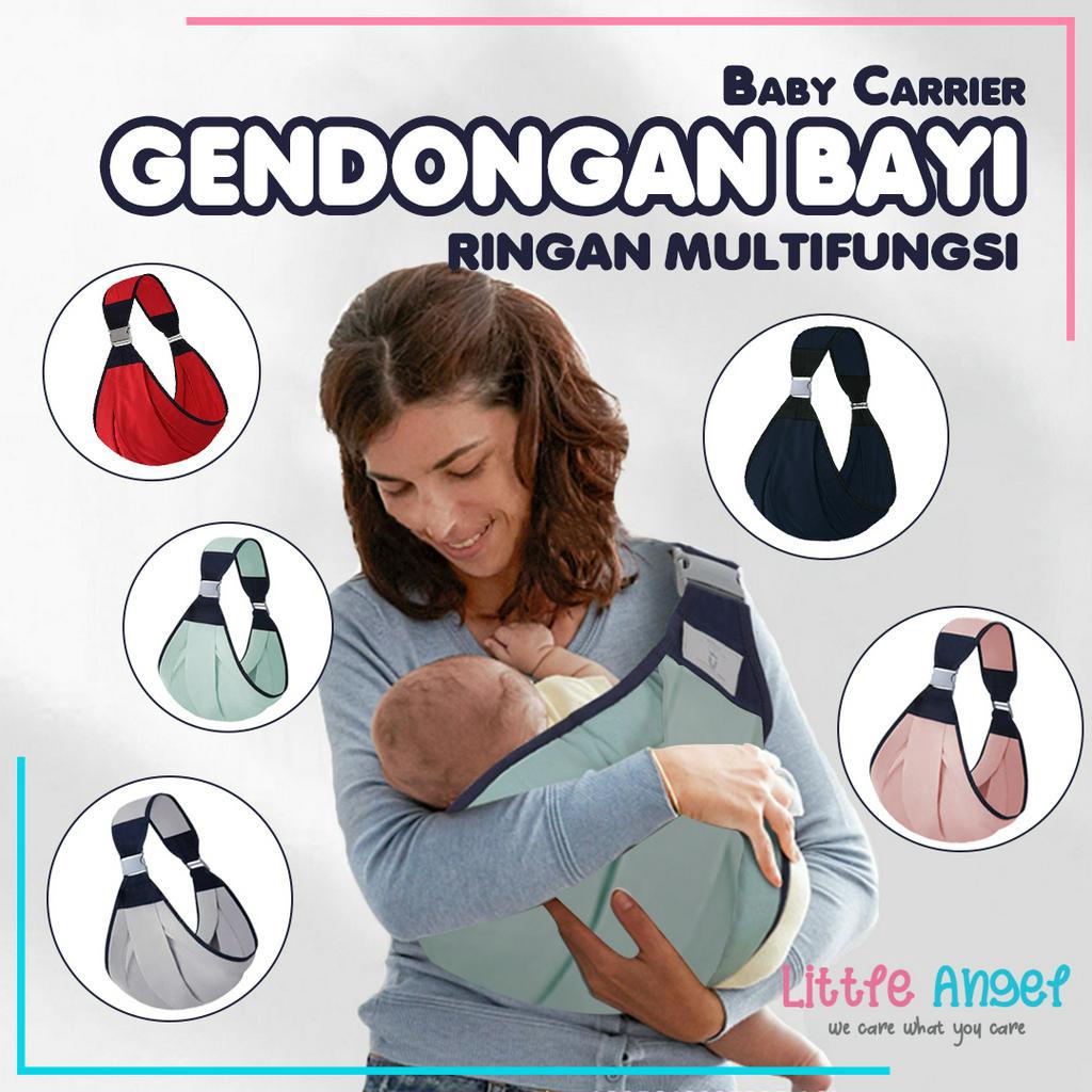 GENDONGAN KAIN BAYI SAMPING Gendongan Tidur Anak Newborn Kain Instan Selendang Baby Wrap Jarik Modern 2 in 1 Baby Carrier Penutup Ibu Menyusui Perlengkapan Peralatan Bayi Serbaguna