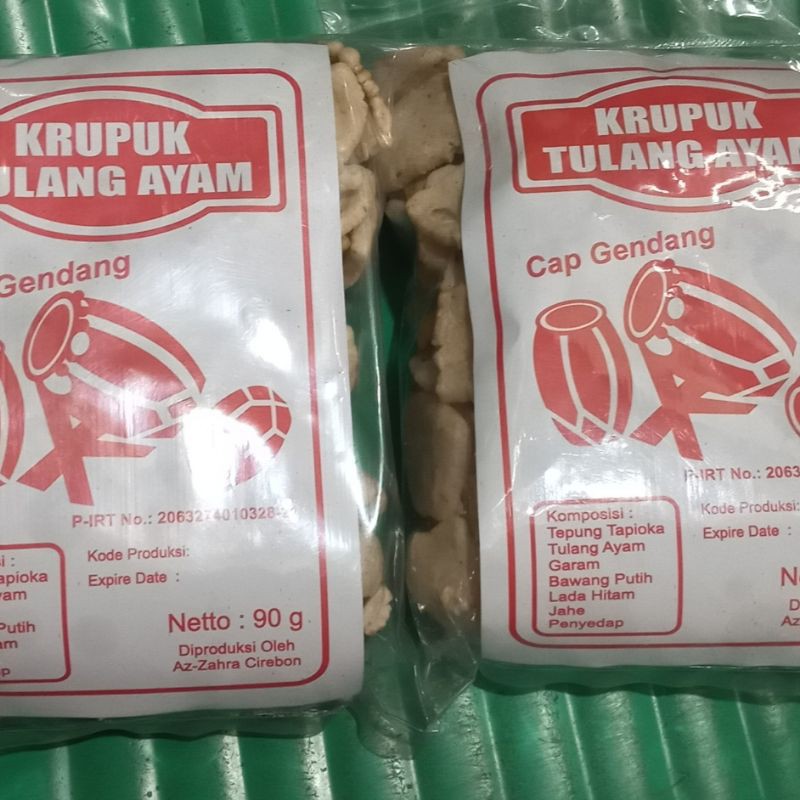 

Kerupuk Tulang Ayam Cap Gendang