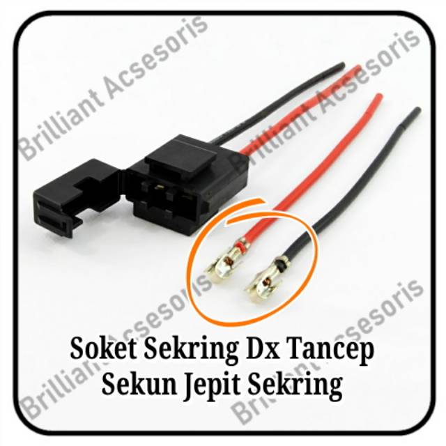 Soket Sekring DX Tancep Plus Kabel Tembaga