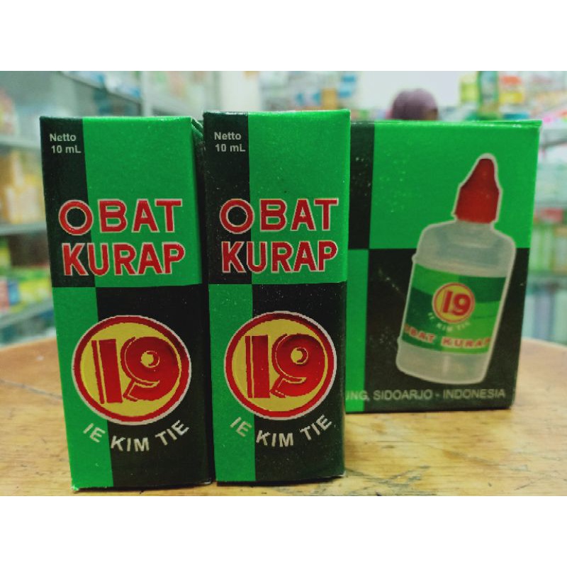 OBAT KURAP PANU KADAS CAP 19 CAIR IE KIM TIE