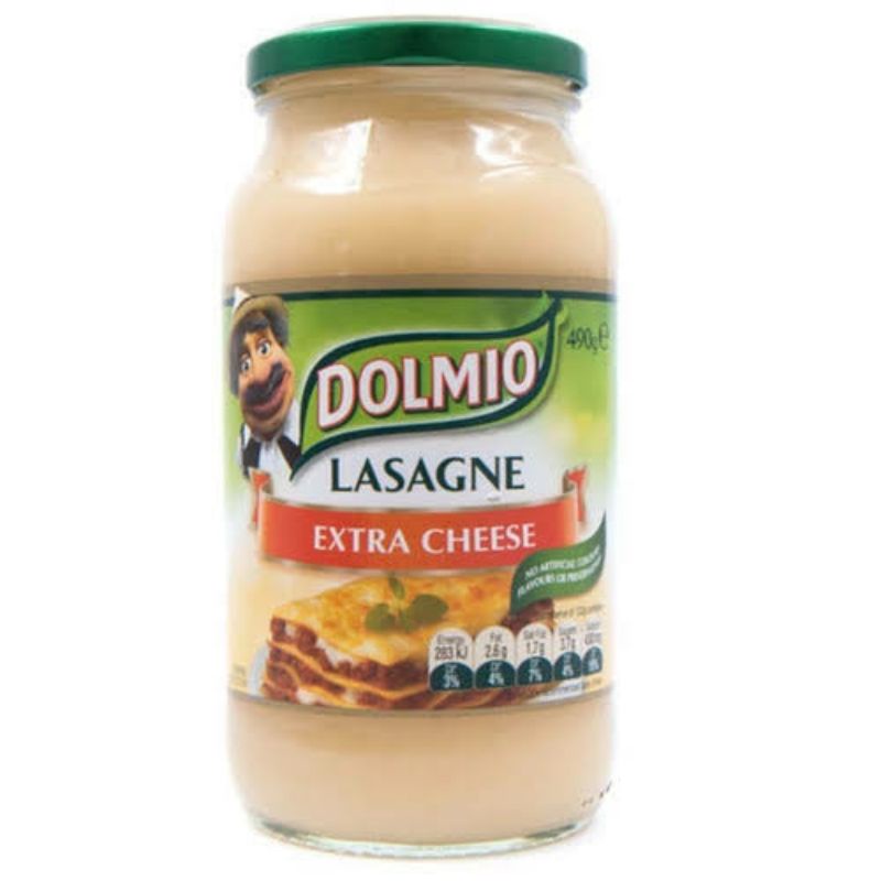 

Dolmio lasagna extra cheese 490gr | saus lasagna