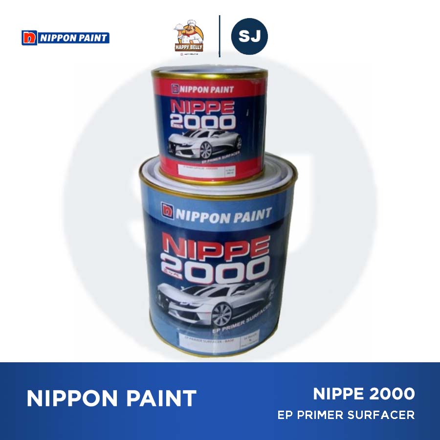 NIPPE 2000 epoxy primer surfacer / cat dasar Nippon Paint duco mobil 1 LITER