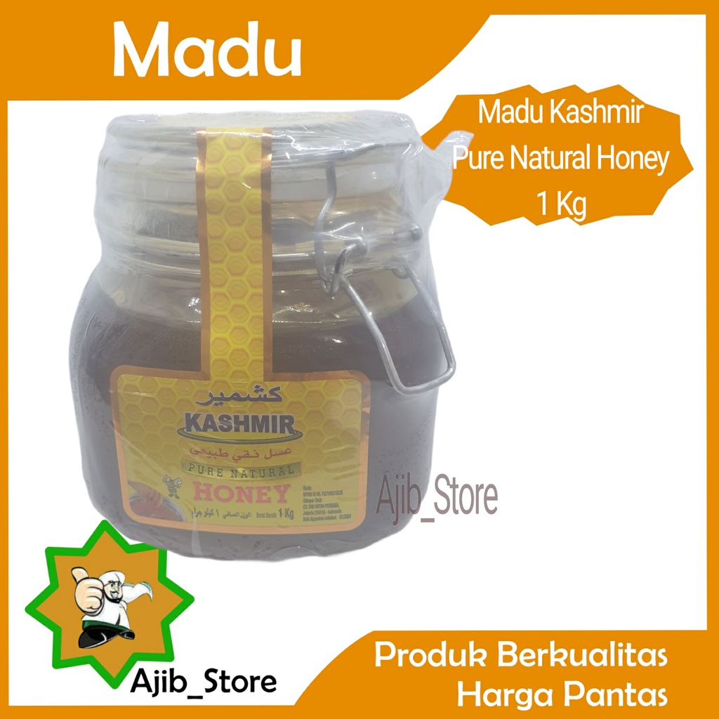 

(100% ASLI) Madu Arab Murni KASHMIR PURE NATURAL HONEY 1Kg 1 Kg A195