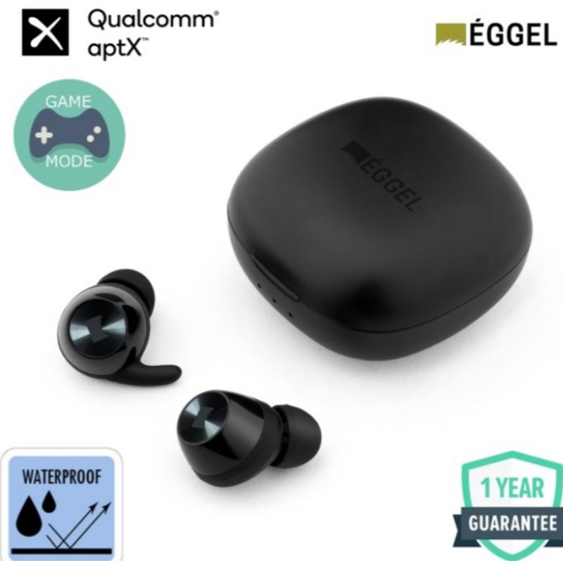 Eggel Energy Buds Pro AptX TWS Waterproof Bluetooth Earphone with Gaming Mode RESMI