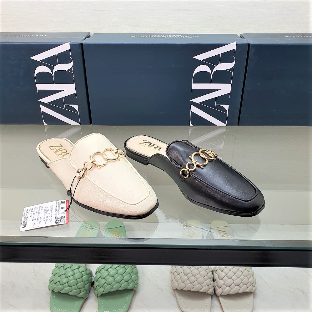 Sandal Branded Zara 815  Flat 1,5cm Sepatu Perempuan Fashion Woman