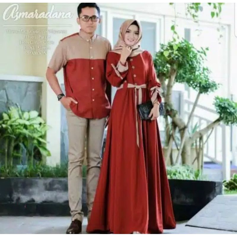 Asmaradana couple fashion muslim