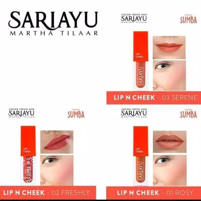 SARIAYU Color Trend 2020 Lip & Cheek - SARI AYU
