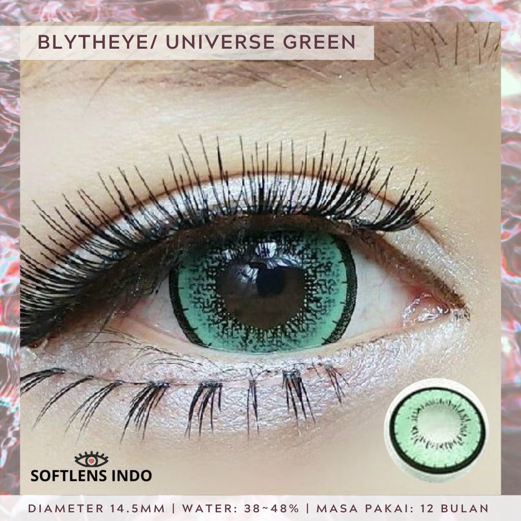 Softlens Princess universe/ EOS Blytheye green/ hijau