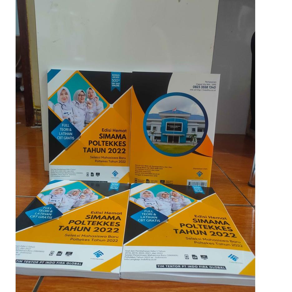 Big Sale.. Buku SIMAMA Poltekkes 2022 (Edisi Lengkap & Edisi Hemat) + Gratis Akses Online
