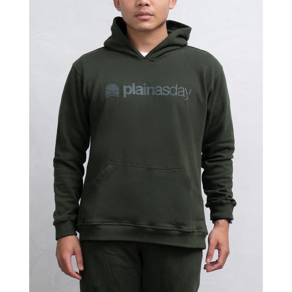 PLAIN HOODIE by PAD - ARMY GREEN